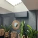 Zwarte airco in woonhuis Bovenkarspel