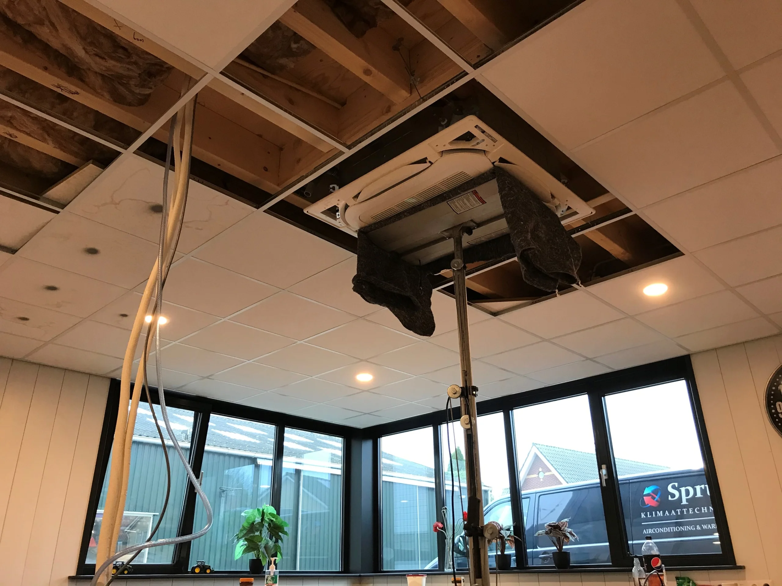 Plafond inbouwmodel kantine