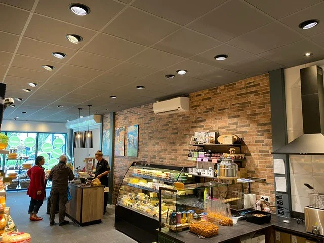 Wand airco Spruijt winkel Noord Scharwoude Wand airco Spruijt winkel Noord Scharwoude