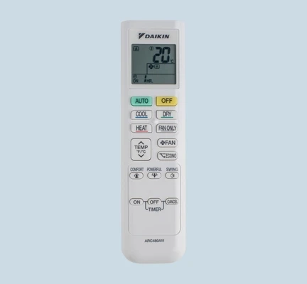 Afstandsbediening Daikin Comfora airco wandmodel