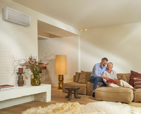 Daikin Stylish Airco wandmodel in woning
