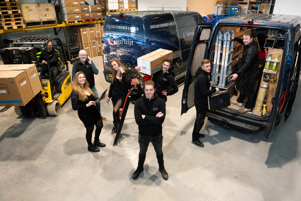 Het team van Spruijt Klimaat